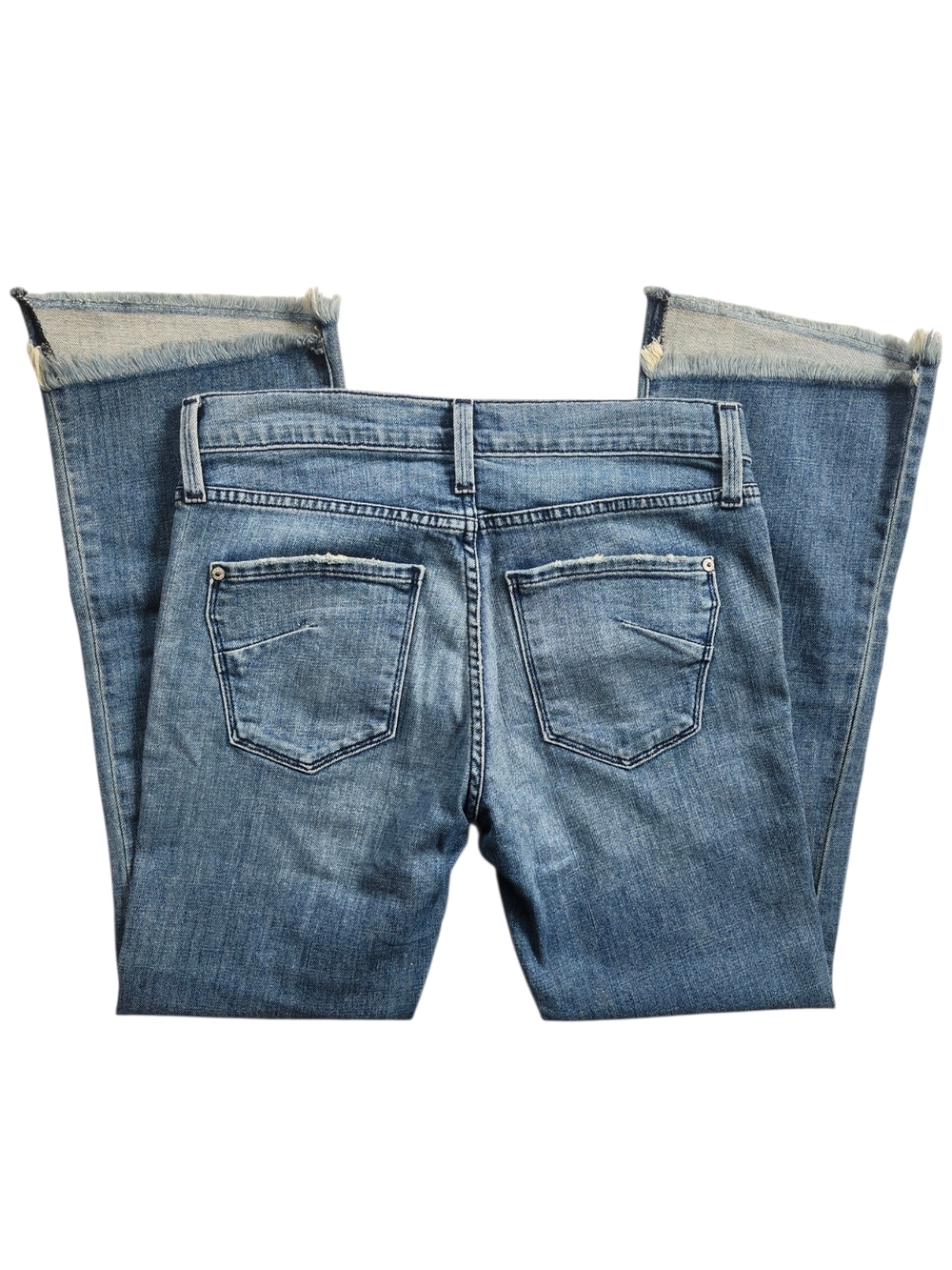 James Jeans Women's Blue Flare Denim - Picture 3 of 8
